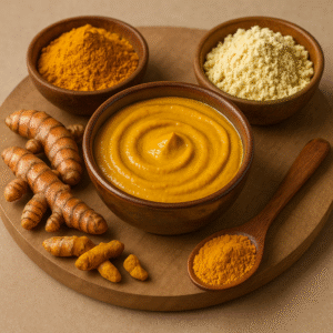 glowing skin face pack at home